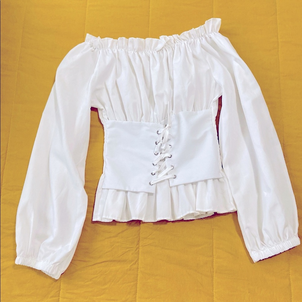 Long sleeve blouse
